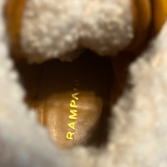 NWOB Rampage Women's Sage Lug Sole Hiker Booties Size 6.5 Brown - Picture 14 of 14